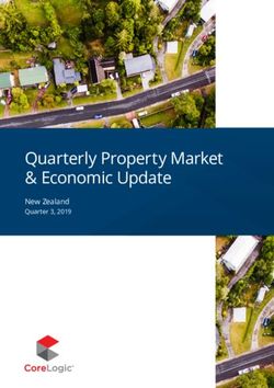 QUARTERLY PROPERTY MARKET & ECONOMIC UPDATE - NEW ZEALAND QUARTER 3, 2019 - CORELOGIC