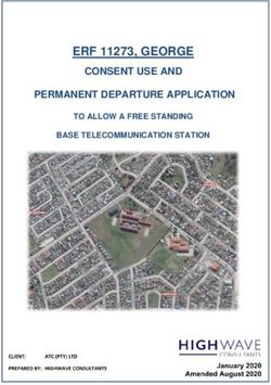 ERF 11273, GEORGE CONSENT USE AND PERMANENT DEPARTURE APPLICATION - TO ALLOW A FREE STANDING - consent use and permanent departure ...