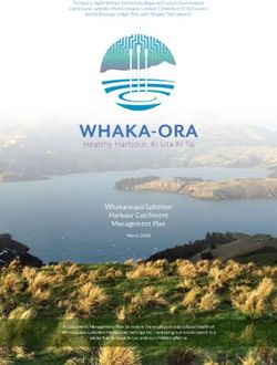 Whakaraupō/Lyttelton Harbour Catchment Management Plan