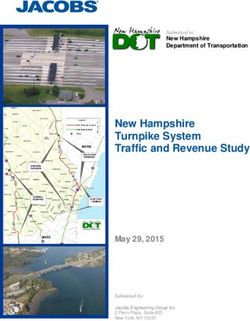 New Hampshire Turnpike System Traffic and Revenue Study - May 29, 2015 - New Hampshire Department of Transportation - NH.gov