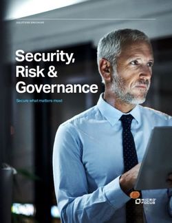 Security, Risk & Governance - Secure what matters most - SOLUTIONS BROCHURE - Micro Focus