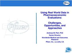 USING REAL WORLD DATA IN PHARMACOECONOMIC EVALUATIONS: CHALLENGES, OPPORTUNITIES, AND APPROACHES - ANDREAS M. PLEIL, PHD SENIOR DIRECTOR WORLDWIDE ...