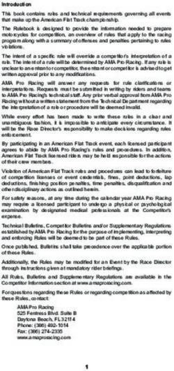 Introduction - American Flat Track