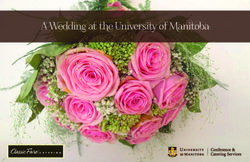 A Wedding at the University of Manitoba