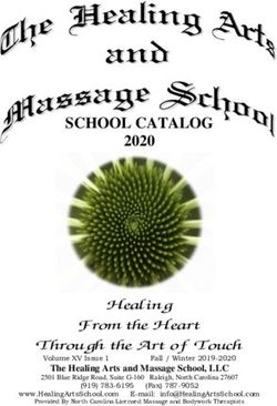Healing From the Heart Through the Art of Touch - The Healing Arts and Massage School