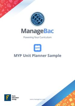 MYP Unit Planner Sample - Powering Your Curriculum - www.managebac.com