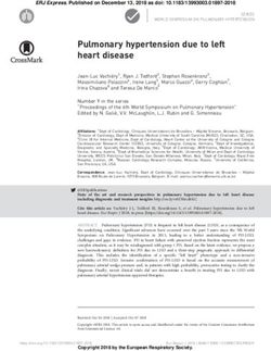 Pulmonary hypertension due to left heart disease - ALAT