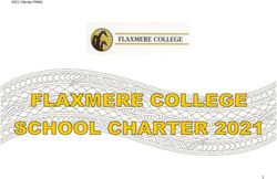 2021 Charter FINAL - Flaxmere College