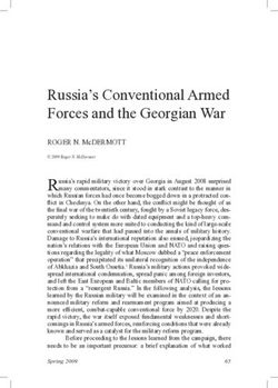 Russia's Conventional Armed Forces and the Georgian War - Offiziere.ch