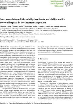 Interannual-to-multidecadal hydroclimate variability and its sectoral impacts in northeastern Argentina - HESS