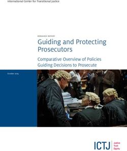 Guiding and Protecting Prosecutors - Comparative Overview of Policies Guiding Decisions to Prosecute - The International Center ...
