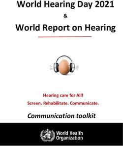 World Hearing Day 2021 World Report on Hearing - Communication toolkit - WHO ...