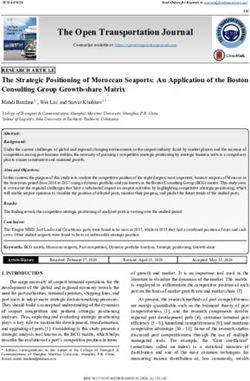 The Open Transportation Journal - Bentham Open