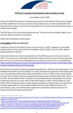 COVID-19: Frequently Asked Questions About Changes to Taxes - Squarespace