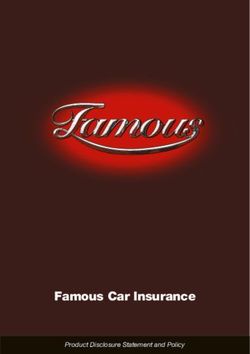 Famous Car Insurance Product Disclosure Statement and Policy