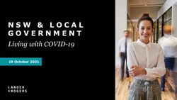 NSW & LOCAL Living with COVID-19 - 19 October 2021