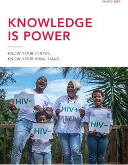 KNOWLEDGE IS POWER KNOW YOUR STATUS, KNOW YOUR VIRAL LOAD - UNAIDS