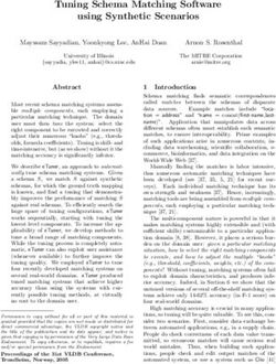 Tuning Schema Matching Software using Synthetic Scenarios