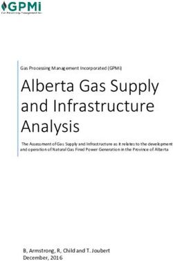 Alberta Gas Supply and Infrastructure Analysis - AESO