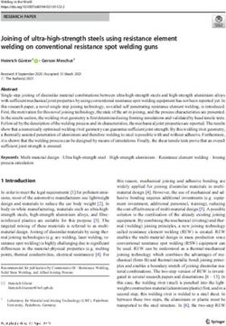 Joining of ultra-high-strength steels using resistance element welding on conventional resistance spot welding guns