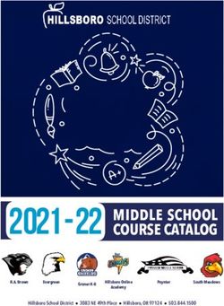2021 22 MIDDLE SCHOOL COURSE CATALOG - Hillsboro School ...