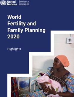 World Fertility and Family Planning 2020 - Highlights - the ...