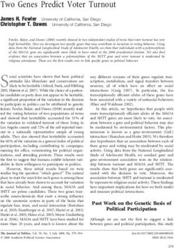 Two Genes Predict Voter Turnout