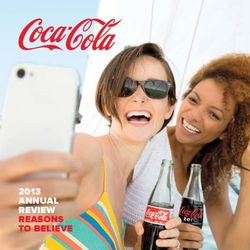 ANNUAL REVIEW REASONS TO BELIEVE 2013