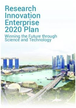 Research Innovation Enterprise 2020 Plan - Winning the Future through Science and Technology - MTI