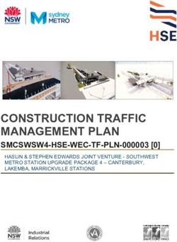 CONSTRUCTION TRAFFIC MANAGEMENT PLAN - SMCSWSW4-HSE-WEC-TF-PLN-000003 0 HASLIN & STEPHEN EDWARDS JOINT VENTURE - SOUTHWEST LAKEMBA, MARRICKVILLE ...
