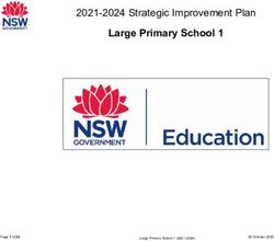 Large Primary School 1 - 2021-2024 Strategic Improvement Plan