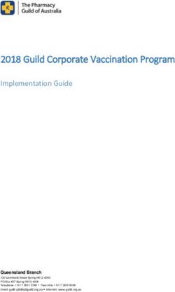 2018 Guild Corporate Vaccination Program - Pharmacy Guild of ...