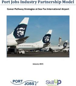 Port Jobs Industry Partnership Model - Career Pathway Strategies at Sea-Tac International Airport