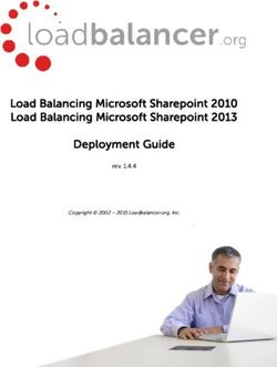 Load Balancing Microsoft Sharepoint 2010 Load Balancing Microsoft Sharepoint 2013 Deployment Guide - rev. 1.4.4