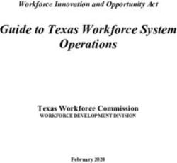 Guide To Texas Workforce System Operations - Texas Workforce Commission ...