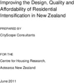 Improving the Design, Quality and Affordability of Residential Intensification in New Zealand - CityScope Consultants