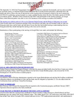 UTAH TRANSPORTATION COMMISSION MEETING