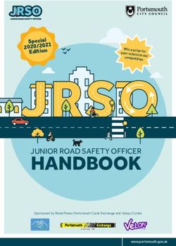 HANDBOOK - competition - Sponsored by Pedal Power, Portsmouth Cycle Exchange and Velopy Cycles