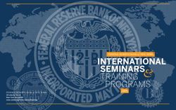 INTERNATIONAL SEMINARS 2019 - Federal Reserve Bank of New York