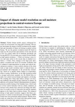 Impact of climate model resolution on soil moisture projections in central-western Europe - HESS