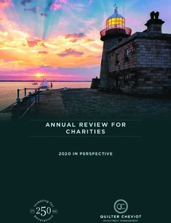 ANNUAL REVIEW FOR 2020 IN PERSPECTIVE - Quilter Cheviot