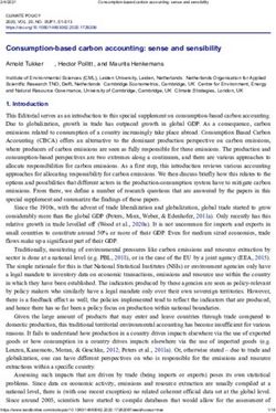 Consumption-based carbon accounting: sense and sensibility