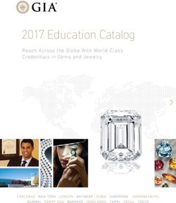 GIA 2017 Education Catalog - Reach Across the Globe With World-Class Credentials in Gems and Jewelry