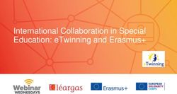 International Collaboration in Special Education: eTwinning and Erasmus+