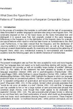 What Does the Figure Show? Patterns of Translationese in a Hungarian Comparable Corpus