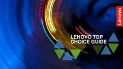 LENOVO TOP CHOICE GUIDE - Tech Data