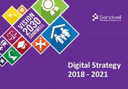 Digital Strategy 2018 2021 - Page 1 of 20 - Sandwell Council