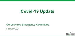 Covid-19 Update Coronavirus Emergency Committee - 8 January 2021
