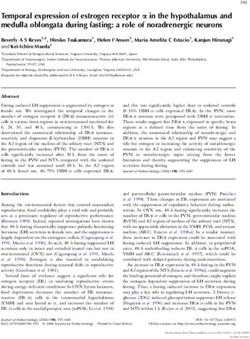 Temporal expression of estrogen receptor a in the hypothalamus and medulla oblongata during fasting: a role of noradrenergic neurons