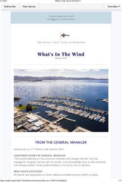 FROM THE GENERAL MANAGER - The Royal Yacht Club of Tasmania